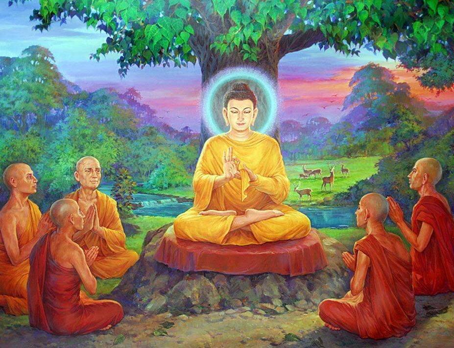 Проповедь будды. Будда Гаутама Шакьямуни. Будда Шакьямуни с учениками. Будда Гаутама Индия. Будда Сиддхартха.