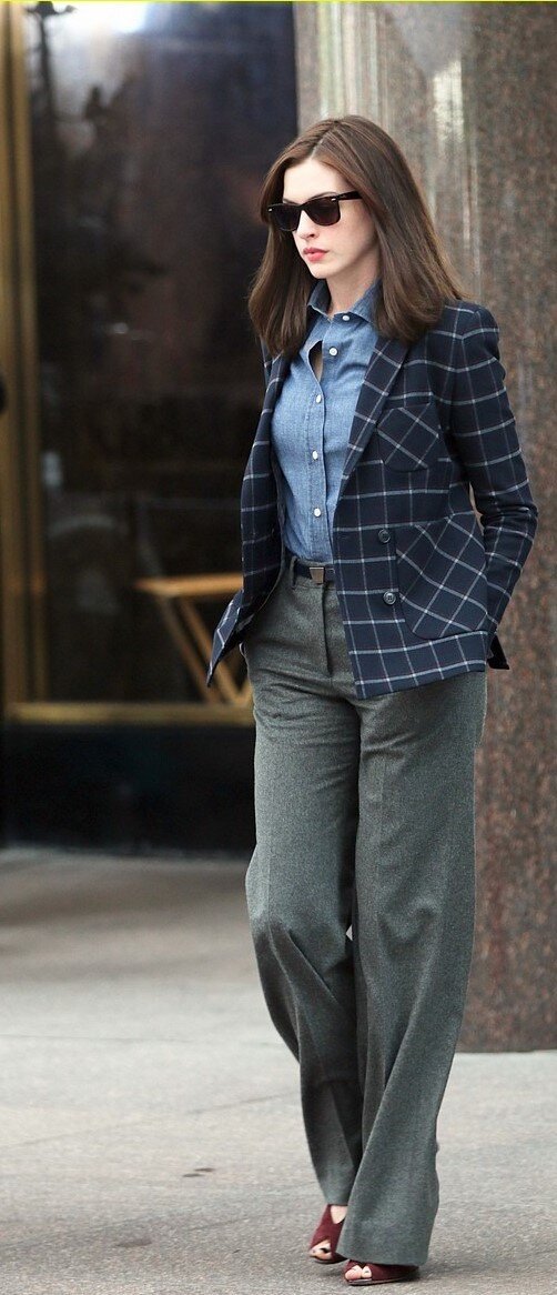Anne Hathaway in New York