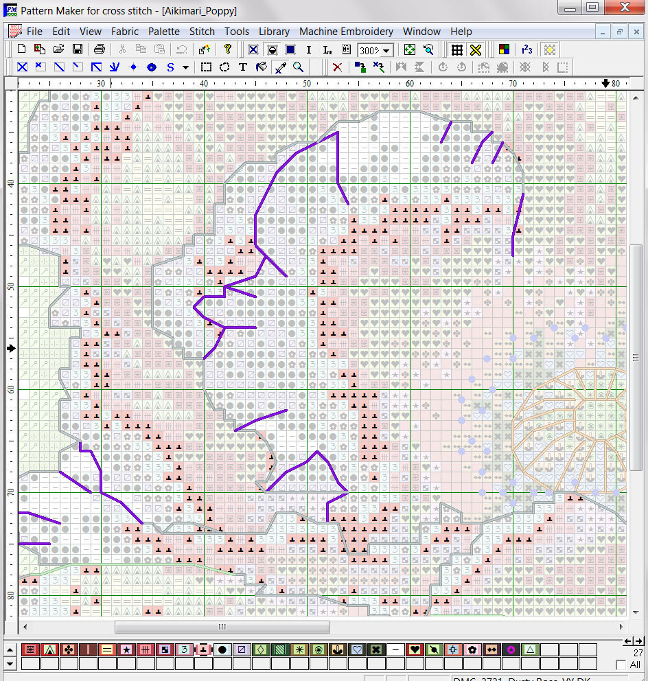 Перенабор схемы в pattern maker