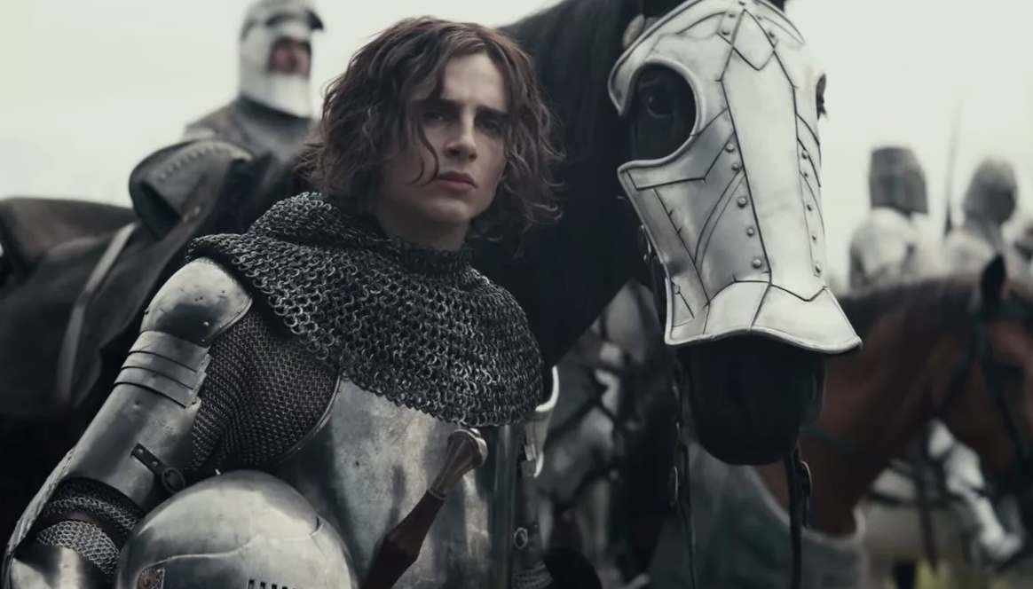 Тимоти Шаламе в фильме "Король"