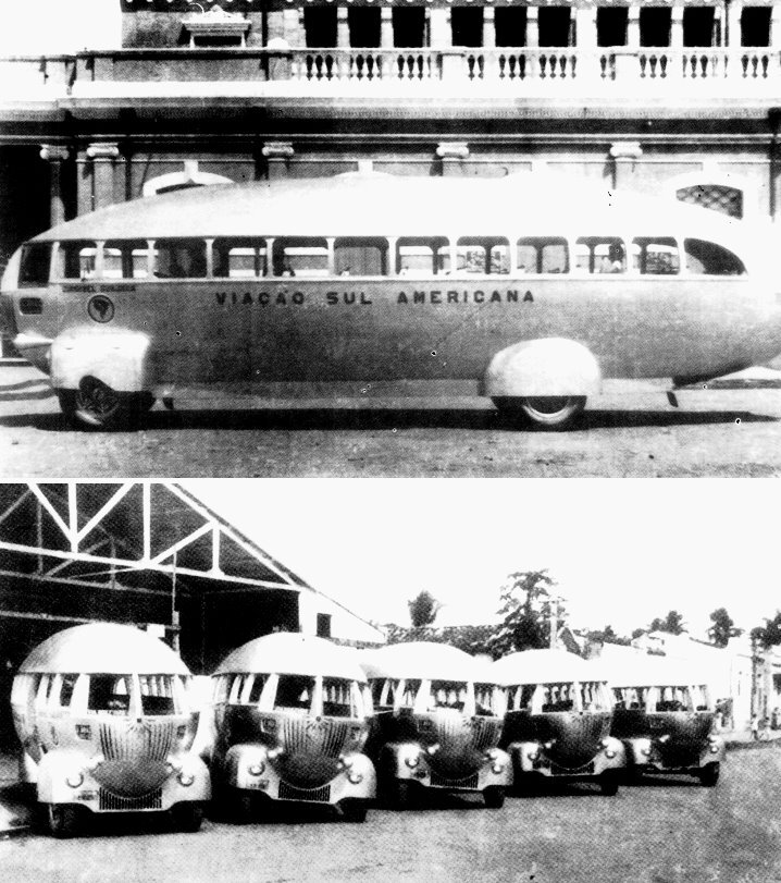 Автобусы компании Viagao Sul Americana