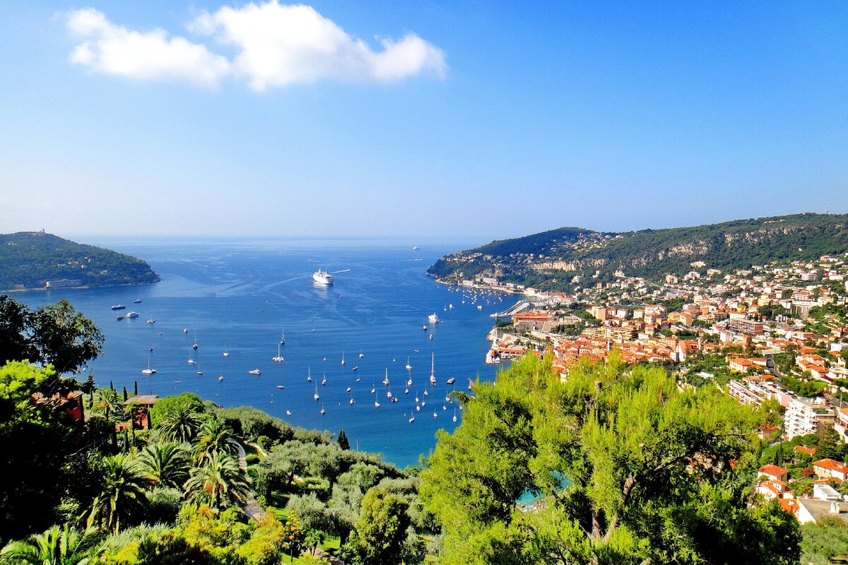 Лазурный берег, бухта Вильфранш