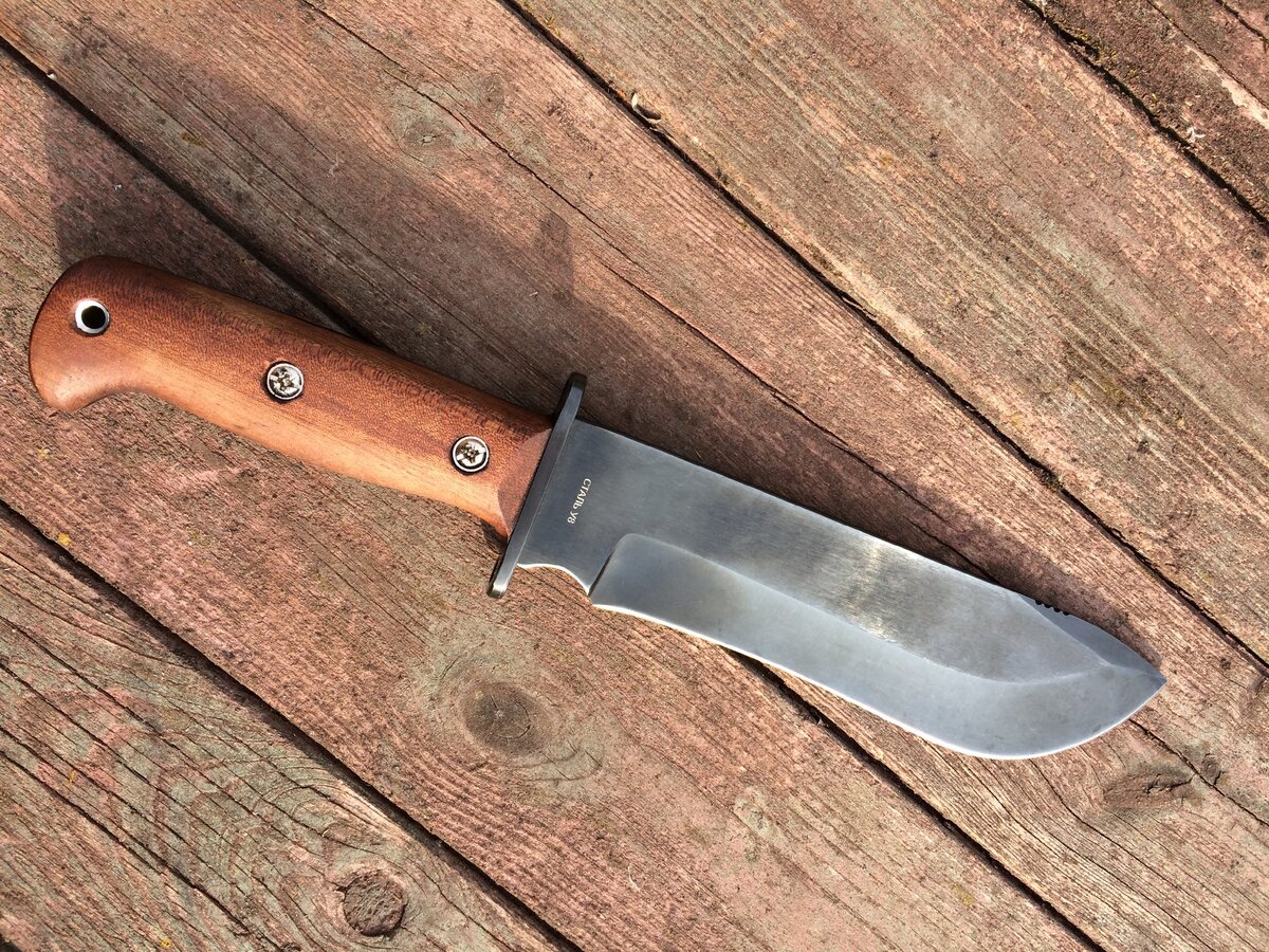 Нож Бивак от НОКС. Общий вид. Авторская фотография.