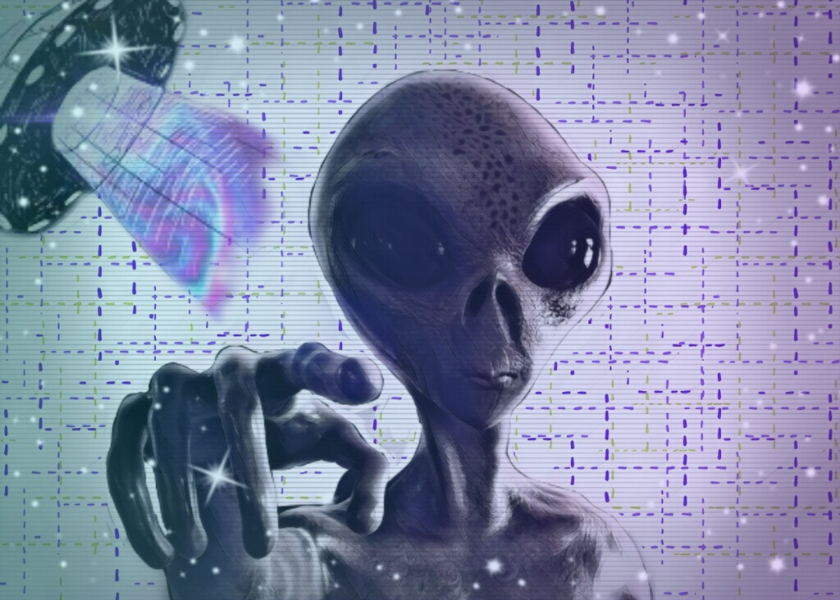 Пришелец хочет познакомиться, не огорчайте его!