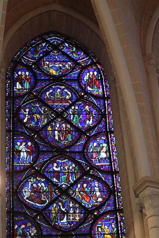 Жизнеописание св. Фомы, Шартрский собор, 1210-1240 гг. Фото: Wikimedia Commons