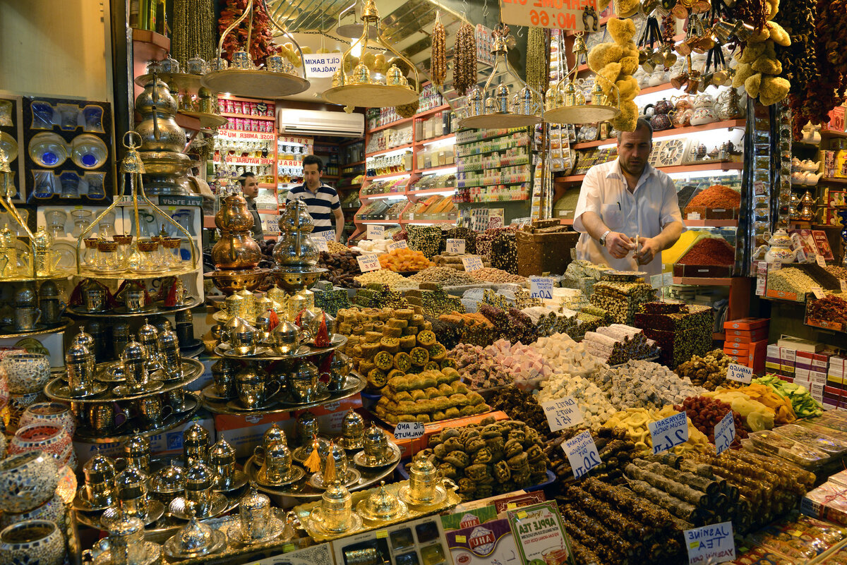 Турция Стамбул Египетский базар