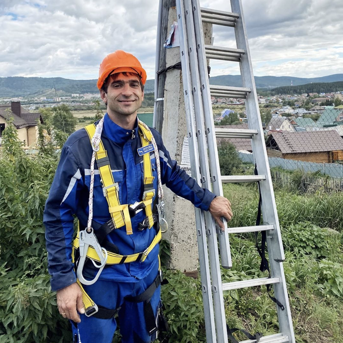 Подготовленный сотрудник компании «Интерсвязь». Куса, 2020.