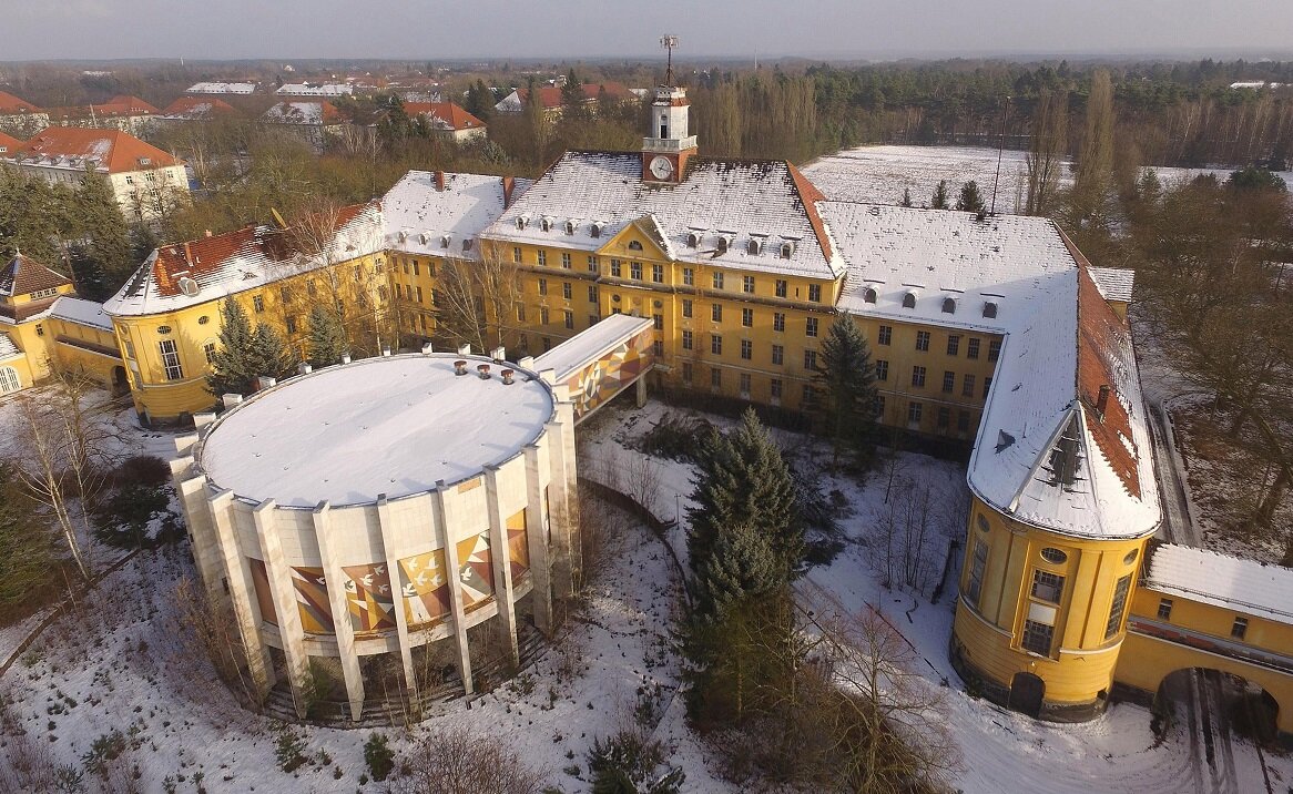 советский город в германии