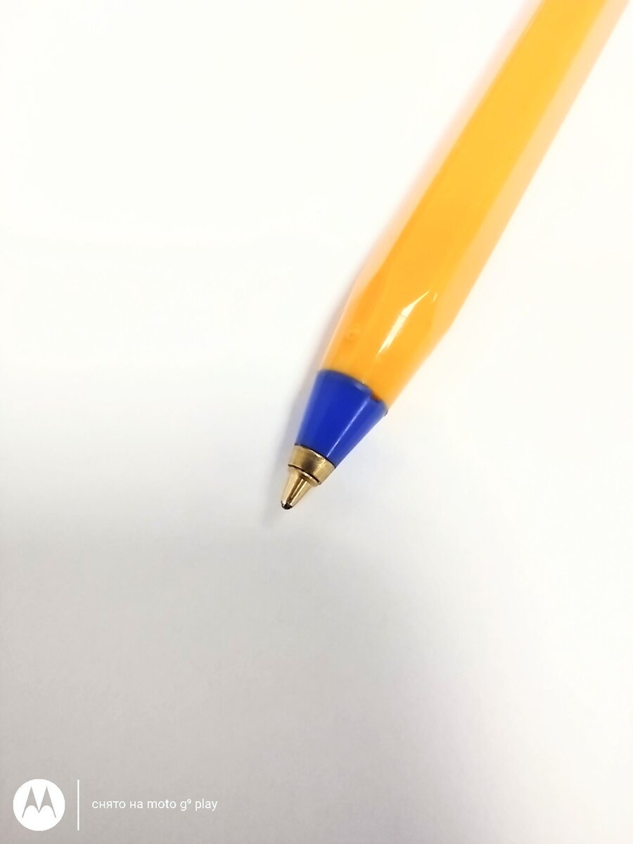 Обзор шариковой ручки BIC fine.