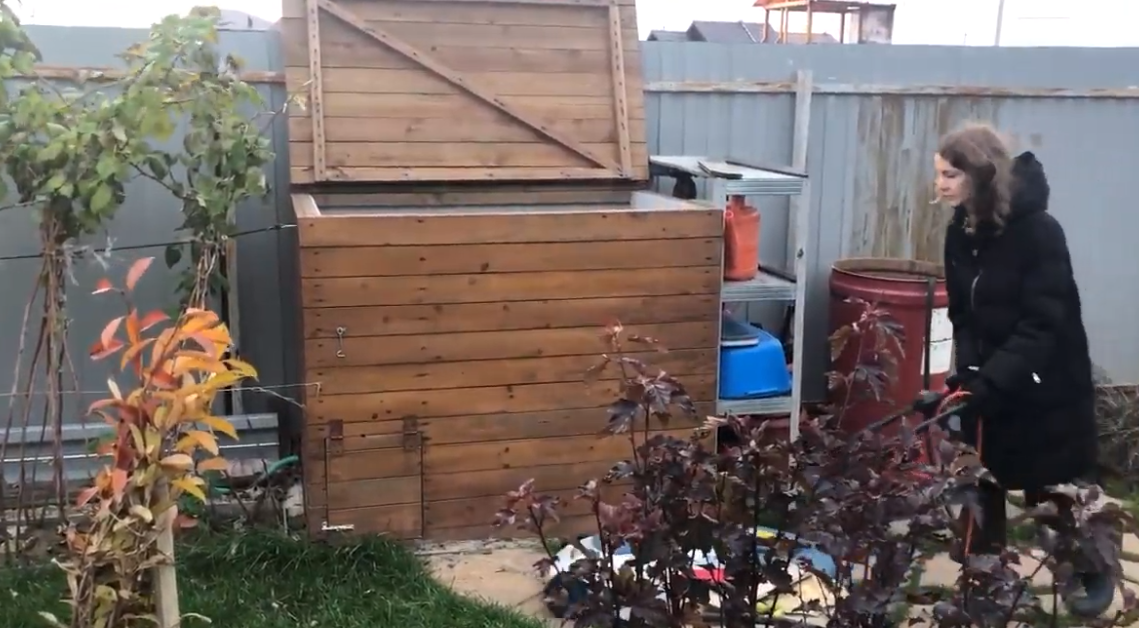 Наш компостный ящик