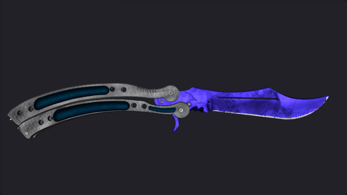 Butterfly sapphire. Butterfly Knife Doppler Sapphire. Нож бабочка Doppler Sapphire. Нож бабочка волны сапфир КС го. Нож бабочка сапфир КС.