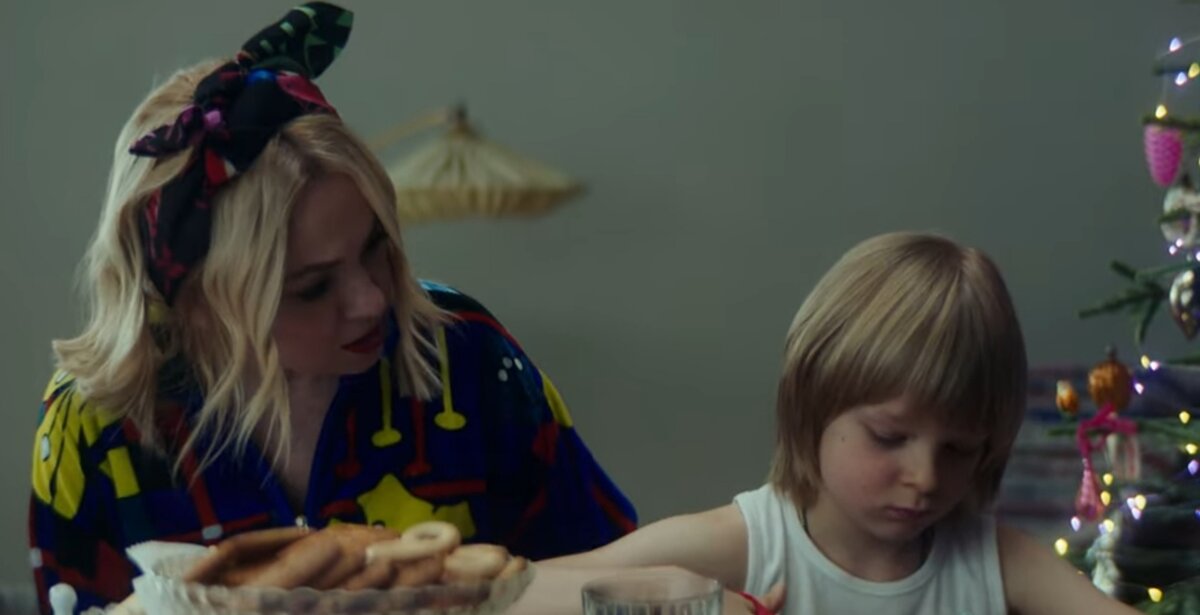 Фото со съёмок клипа на песню "Снежинки"