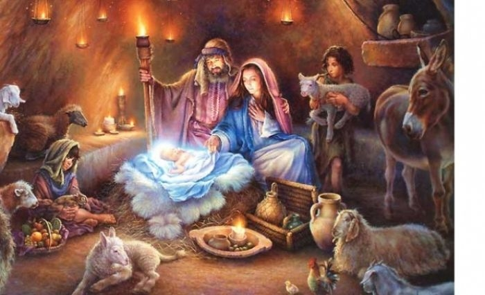 Сценка рождения Иисуса с сайта forpostsevastopol.ru