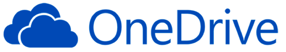 Логотип облачного хранилища Microsoft OneDrive. Картинка взята в открытом доступе в интернете.
