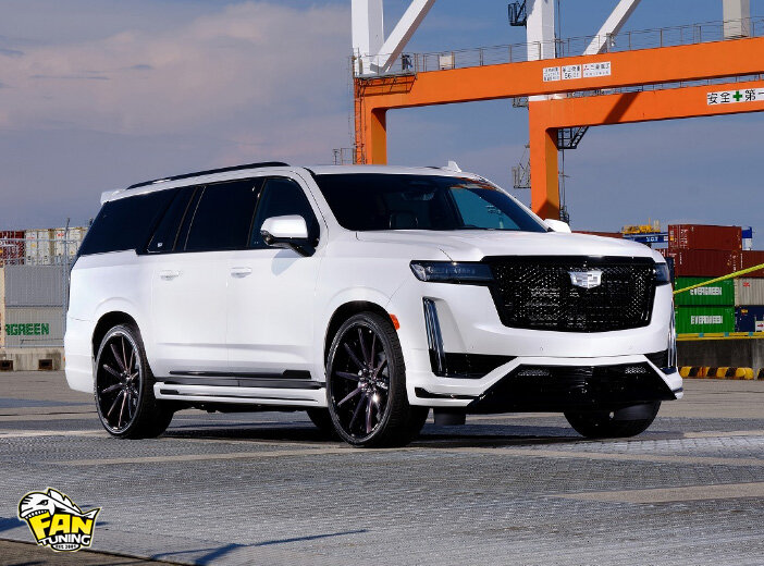 Аэродинамический обвес ZERO Design на Кадиллак Эскалейд (Cadillac Escalade) 2020 модельного года