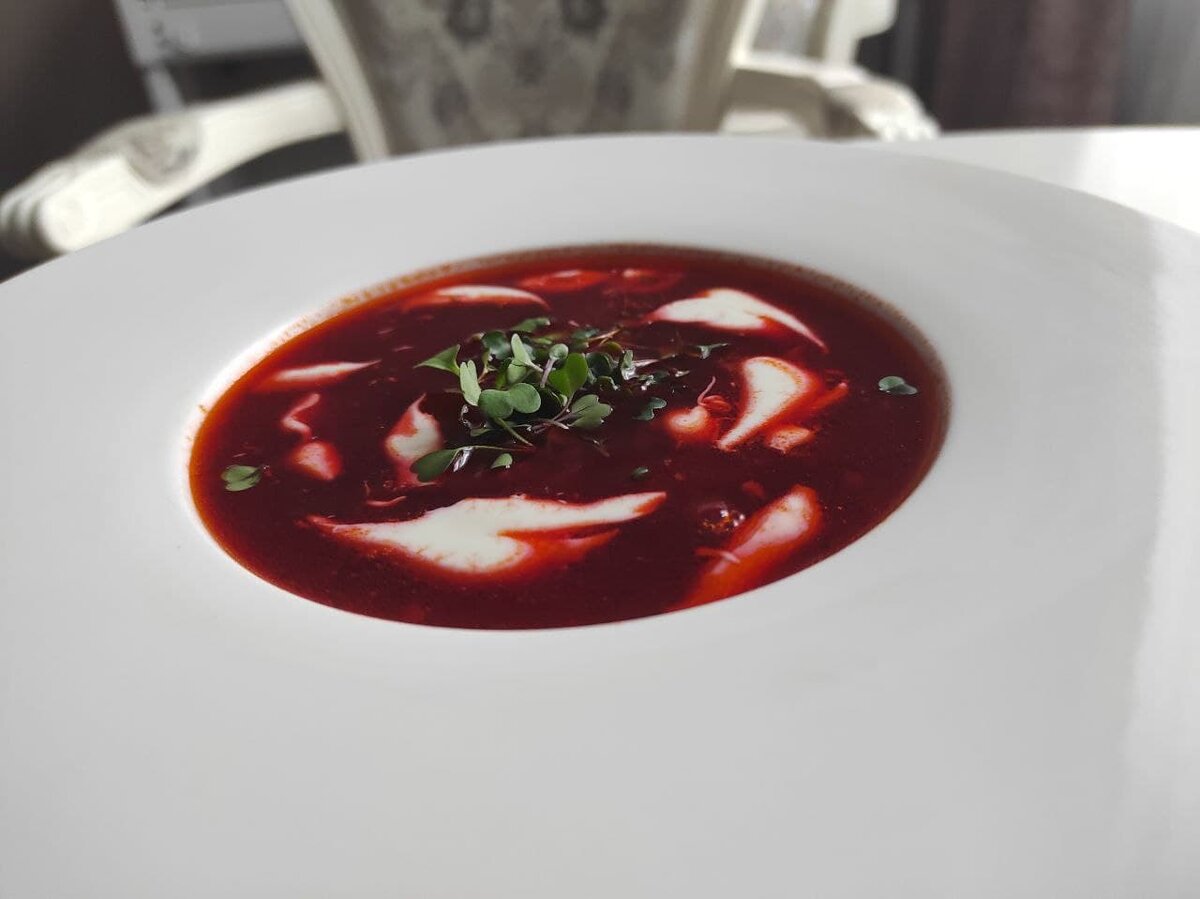 Вариант подачи блюда