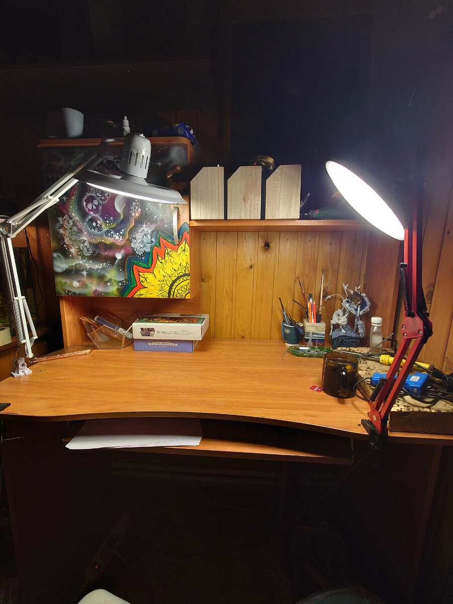 Мой зимний вариант мастерской