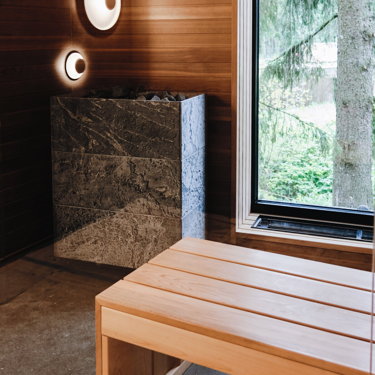 Футуристичная баня