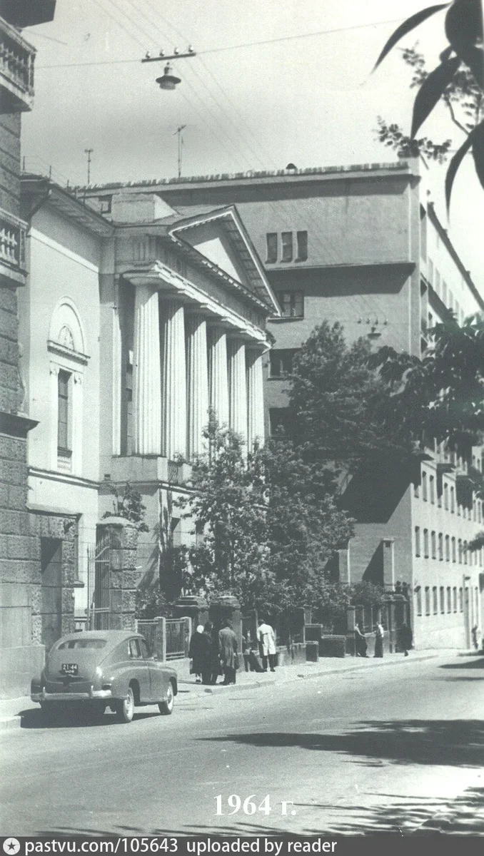 Школа № 330, Большой Казенный переулок, 1964 г. Из архива И.И.Рерберг.