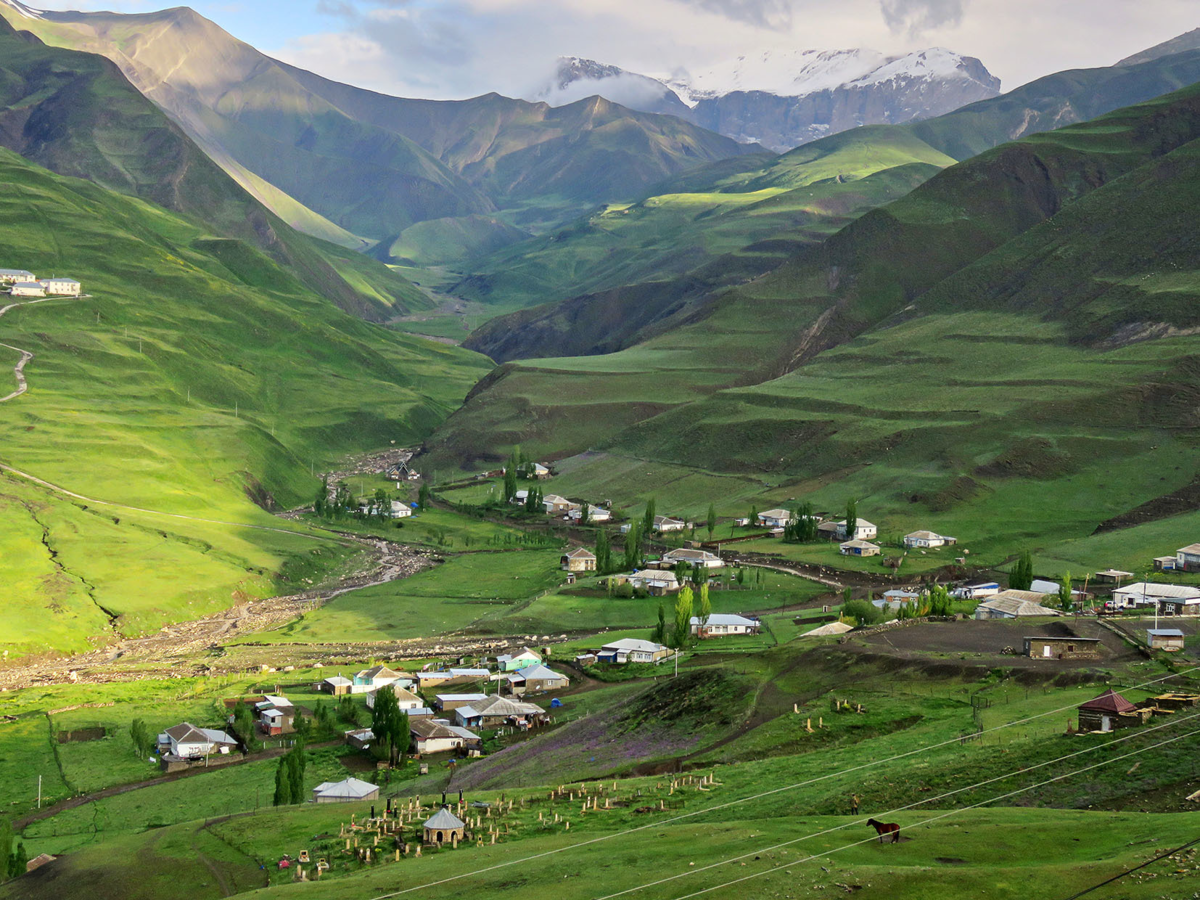 Село Хыналыг Азербайджан