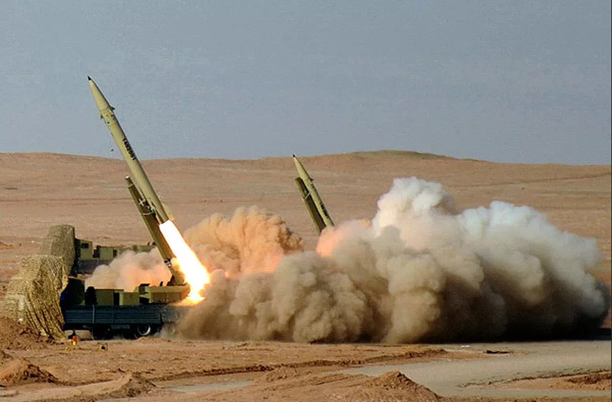 Пусковые установки с ракетами Fateh-110.