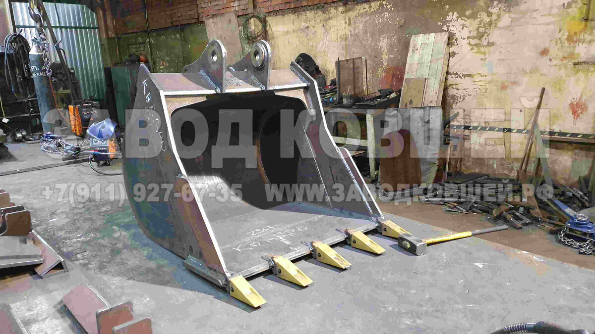 Усиленный ковш V=1 м3 от Завода ковшей