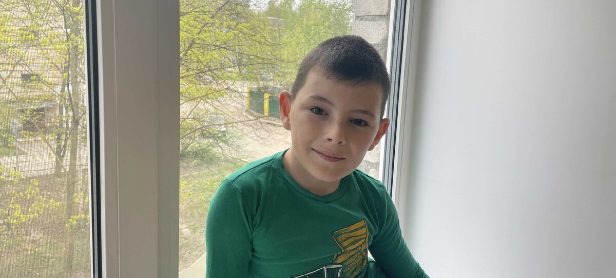 Кирилл Шалобало, подопечный фонда "Алёша"