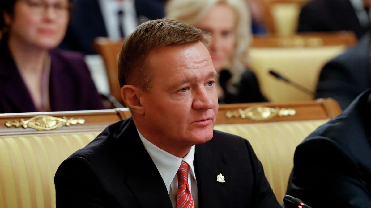    Губернатор Курской области Роман Старовойт на заседании правительства РФ© РИА Новости / Дмитрий Астахов