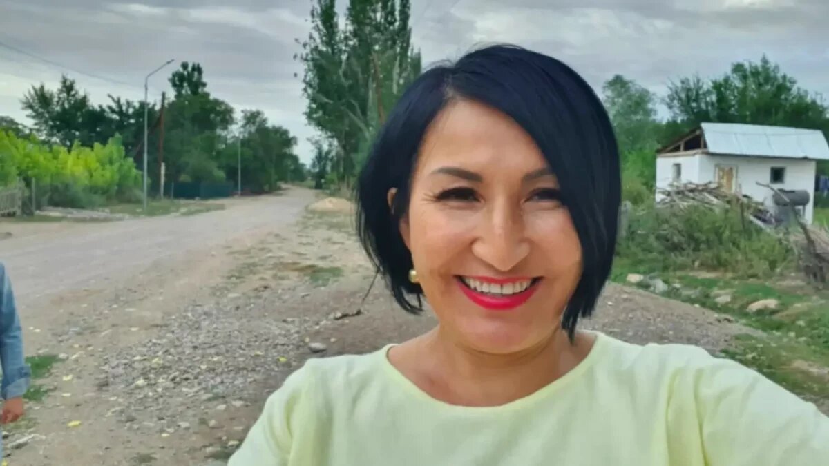    Сандугаш Дуйсенова. Фото со страницы личной страницы в Facebook Август Макаров