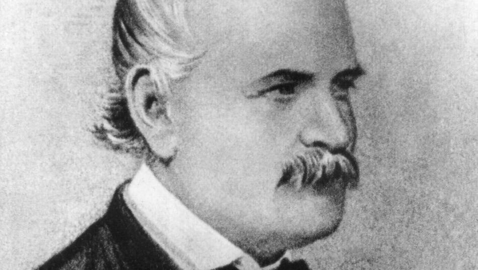 Среди гипотез возникновения «родильной горячки» были текущее в неправильном направлении молоко или скопившаяся за месяцы беременности менструальная кровь