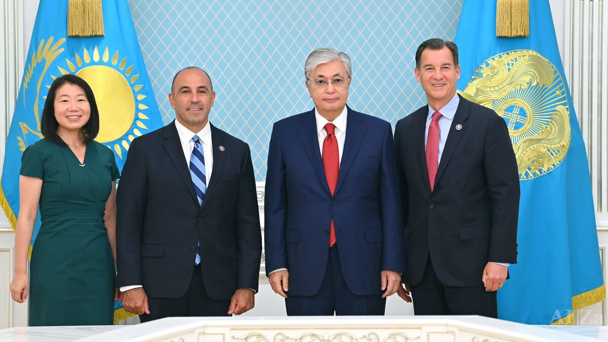 Американская делегация в Казахстане. Фото: tengrinews.kz