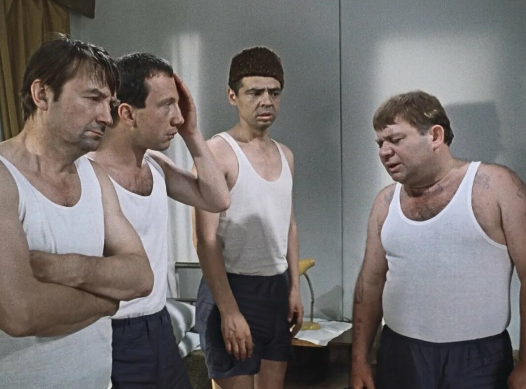 Кадр из фильма "Джентльмены удачи"