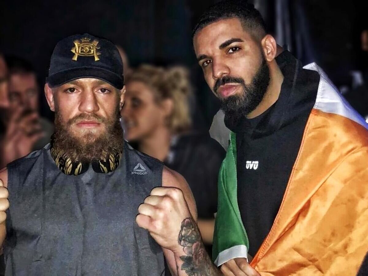    Конор Макгрегор и рэпер Дрейк© Соцсети рэпера