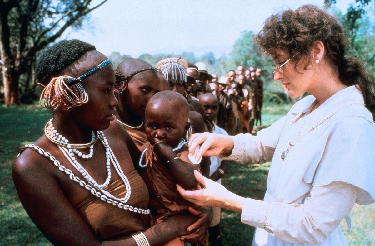 Кадр из фильма "Из Африки" (1985)