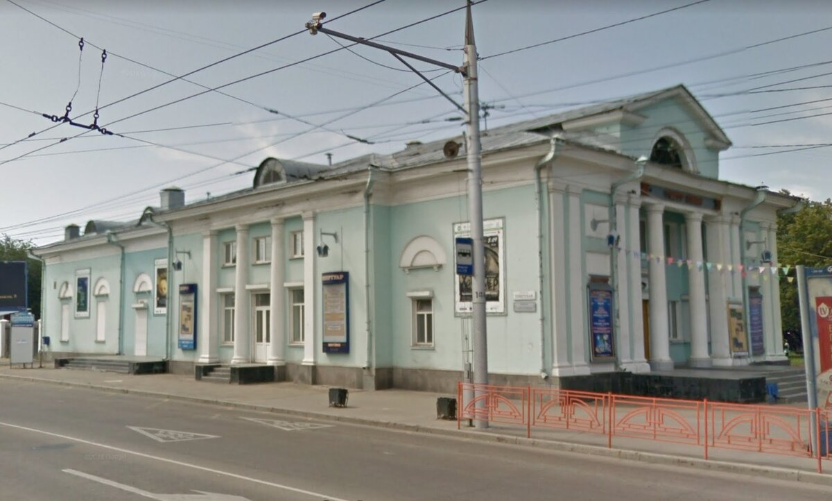 Скрин из google street view