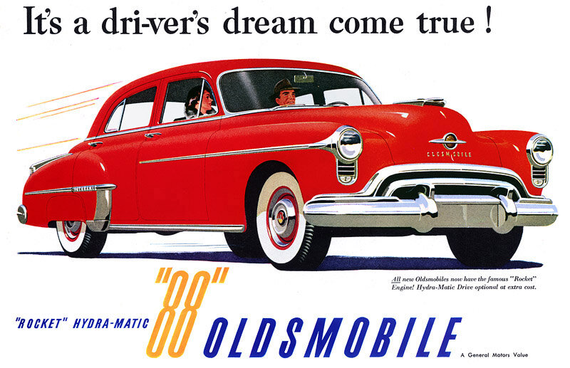 1954 Oldsmobile f 88 General Motors