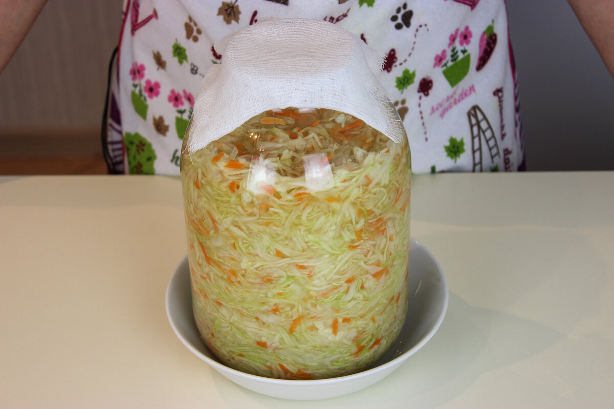 Квашеная капуста в собственном соку