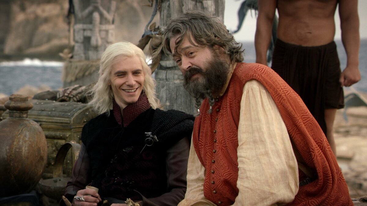 Визерис Таргариен и Мопатис. Источник cap.tacular.net