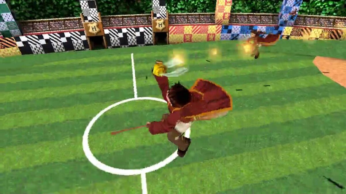 Кадр из компьютерной игры «Гарри Поттер и Философский камень»