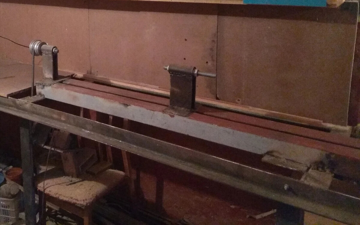                                             Основная часть будущего токарного станка