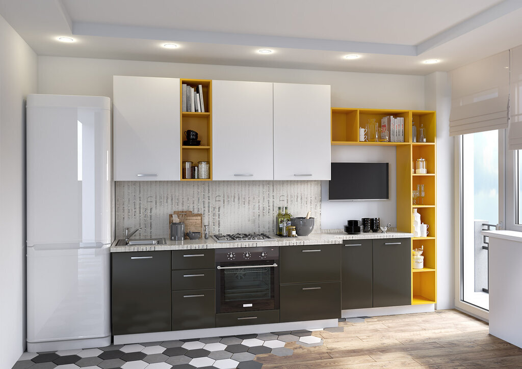 Белая мебель для кухни: как сделать интерьер практичным и не скучным