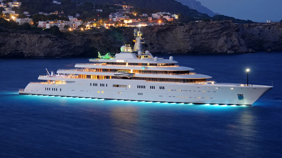 Концепт мегаяхты океанко. Огромная яхта. Яхта шейха абу даби. Мегаяхта валькирия. Дорогие яхты.