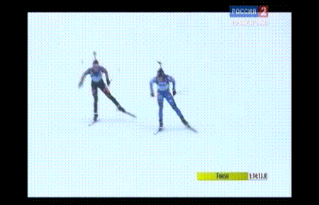 Оберхоф 2010. Женская эстафета.