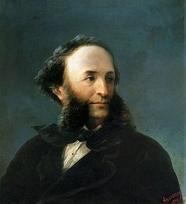 И. Айвазовский. "Автопортрет". (1874)