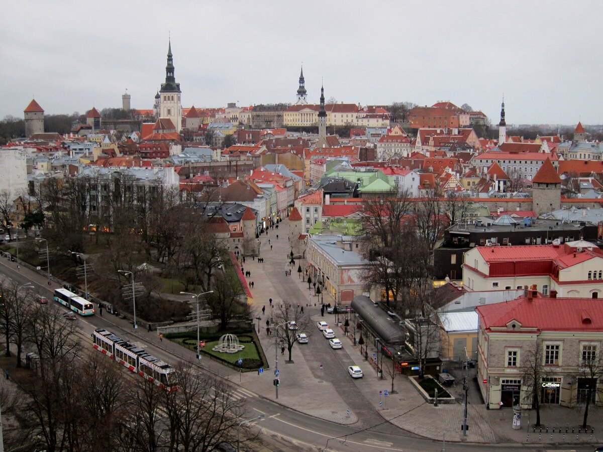 Таллин старый город