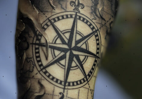 Роза ветров.