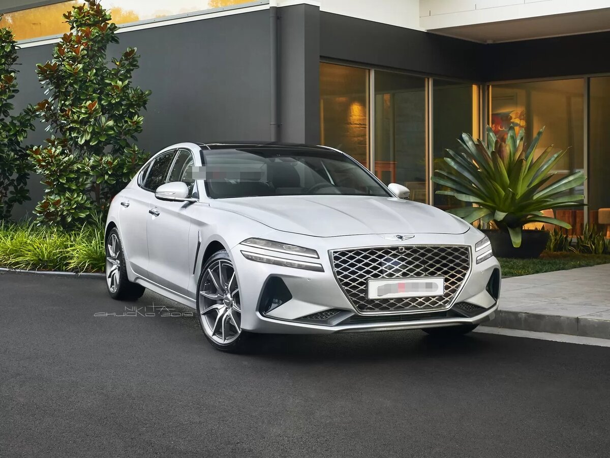 Премиальный корейский седан Genesis G70 2020.Фото | Н.А.Т. | Дзен