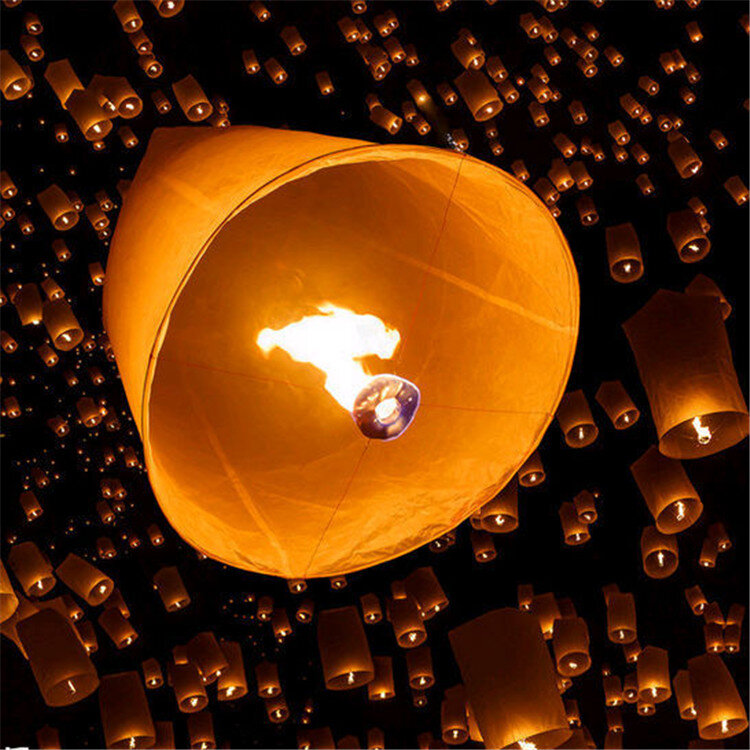 Опасные китайские небесные фонарики