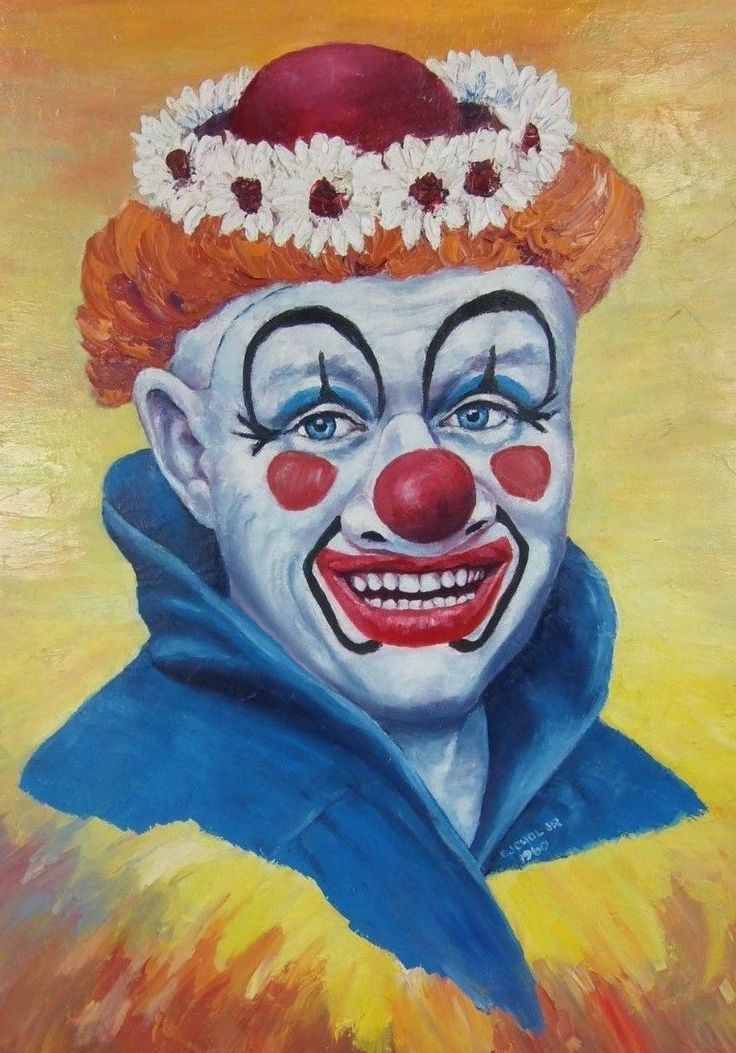 Клоун клоун расскажи. Клоун. Портрет клоуна. Рисование клоуна. Портрет веселого клоуна.