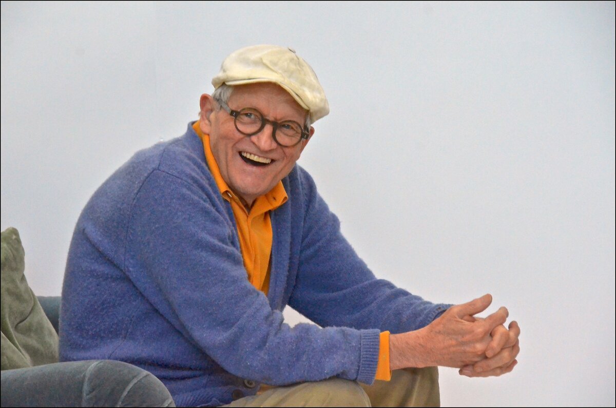 David Hockney, Los Angeles, 9th March 2016 
Photo Credit: Jean-Pierre Gonçalves de Lima
© David Hockney